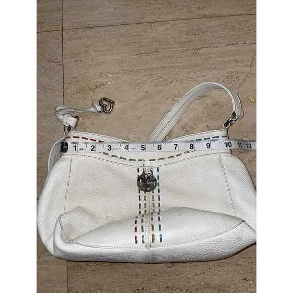 Brighton‎ small cream and yellow trim crossbody - Image 7