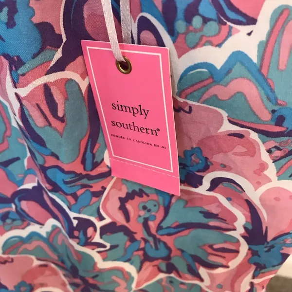 NWT Simply Southern Tropical Floral Maxi Dress - Image 8