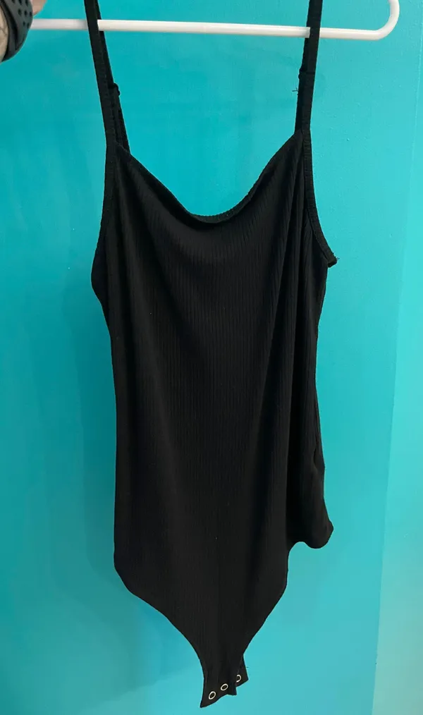 Wild Fable Black Ribbed Bodysuit NWOT - Image 3
