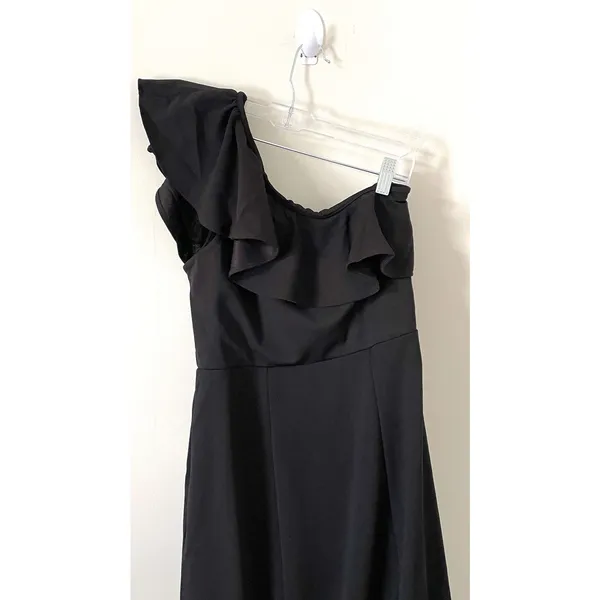 Show Me Your Mumu Floretine Maxi One Strap Maxi Dress Black Size Small NEW - Image 5