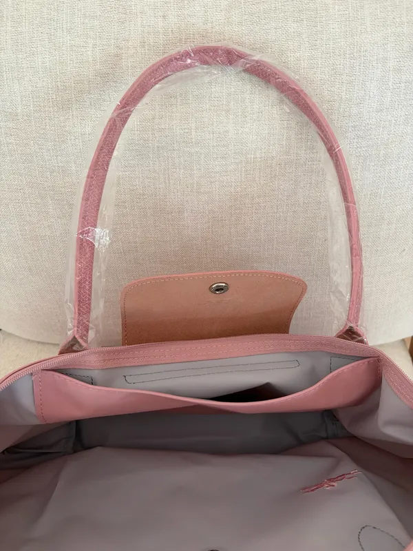 Longchamp Le Pliage Original Shoulder Tote bag large size pink - Image 7
