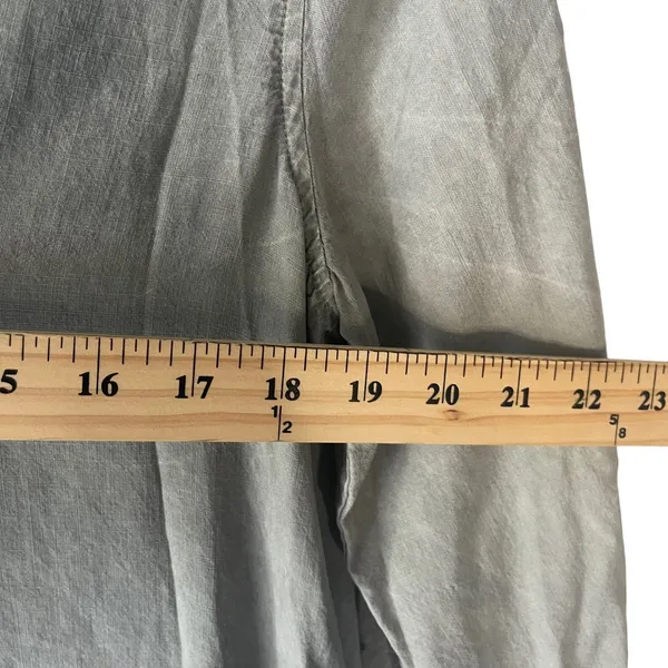 Cloth & Stone Olive‎ Green Tencel Lyocell Shift Dress Pockets M B6582-654-303 - Image 7