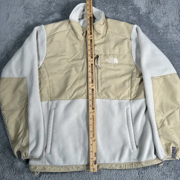 Vintage North Face Denali Jacket Women's Size Large Brown Full Zip Fleece Y2K - Image 6