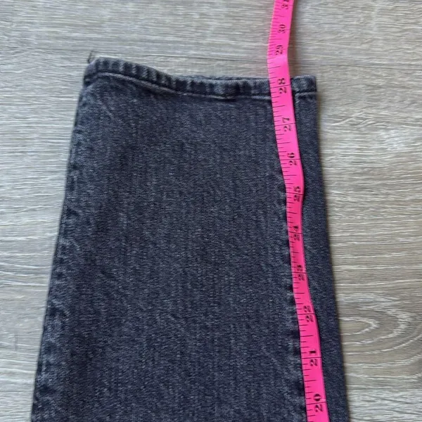 MOTHER High Waisted Hiker Hover Jeans Roadtrip Renegade Black 26 - Image 9