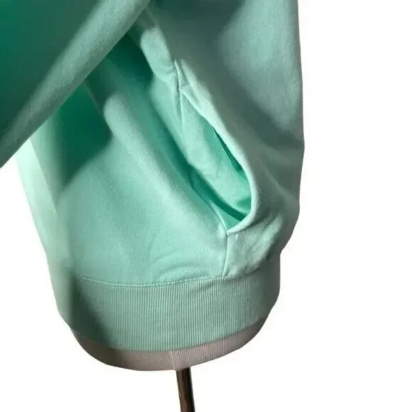 Fila Womens French Terry Crewneck Sweatshirt Size S Pastel Mint Green Pullover - Image 7