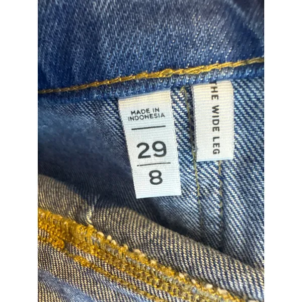 Brand New Ann Taylor Loft Women's Size 29/8 The Wide Leg Jeans - Image 5