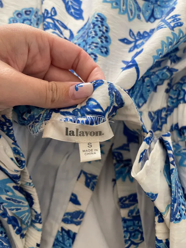 Vestique Maxi Blue and White - Image 7