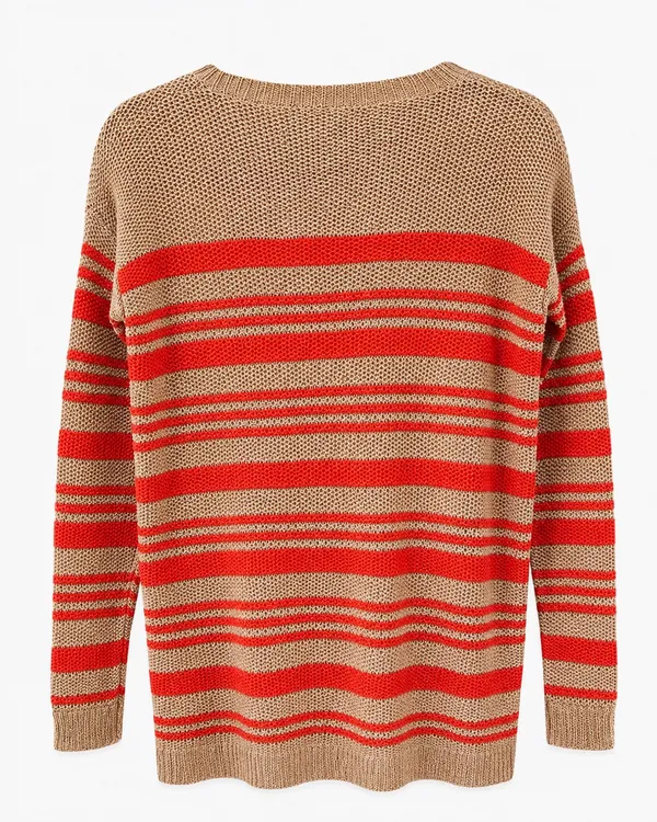 854 Polo Ralph Lauren XS Coastal Preppy Striped Knit Sweater - Image 6