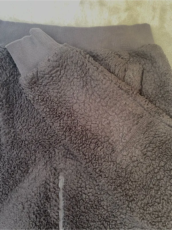 Lululemon Oh So Sherpa Half Zip Sweatshirt black minimalist cozy cabin outdoor 6 - Image 12