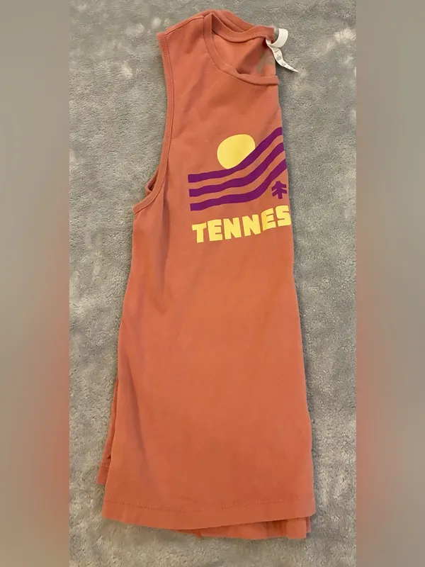 Women’s Bella Canvas Tennessee State Parks Mauve Color Graphic Tank - Size Large - Image 6