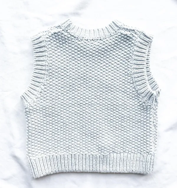 Hennes & Mauritz Chunky Knitted Sweater Vest Size Small - Image 4
