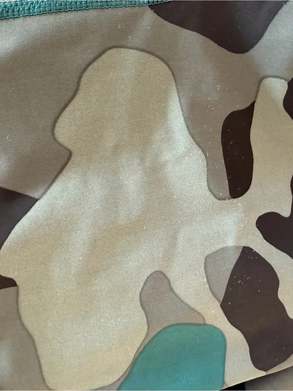 Carbon38 Camo High Rise Compression Leggings Green Blue Size Small‎ - Image 6