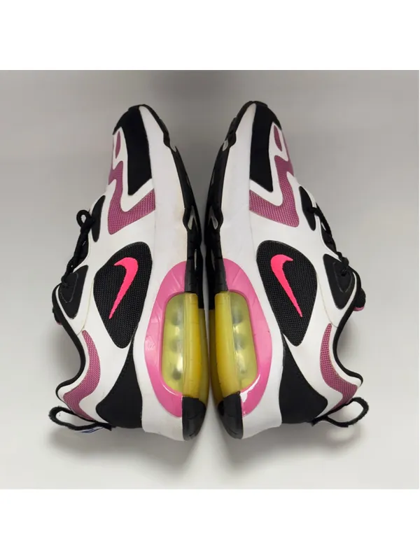 Women's Nike Air Max 200 Sneakers Have A Nike Day CU4745-001 White Pink Size 8.5 - Image 9