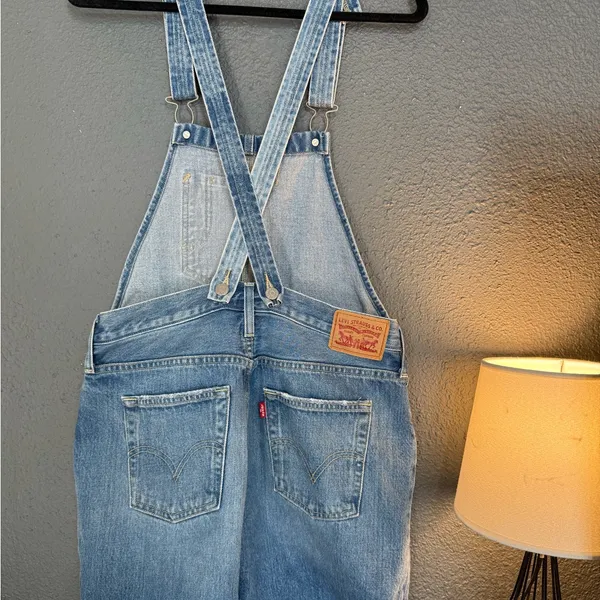 Levi’s Stylish Blue Denim Shortall - Image 2