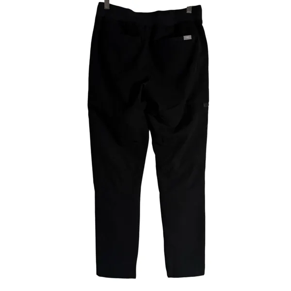 Figs Manari Black 5-Pocket Skinny Technical Medical Professional Scrub Pants XS - Image 6