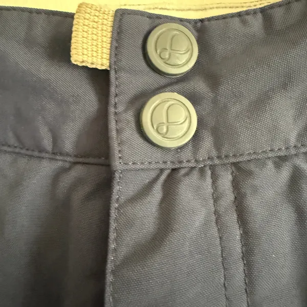 Y2K Vintage Burton Navy Blue Cargo Snowboard Pants Small Infinite Carve - Image 5