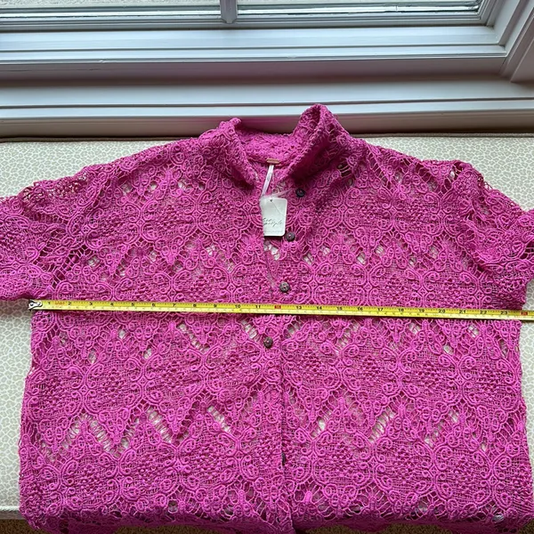 NWT Free People Lace Blouse - Image 11