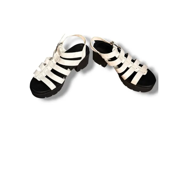 Madden NYC Chunky Fisherman Platform‎ Sandals Euro Summer Y2K Coastal Nautical - Image 11