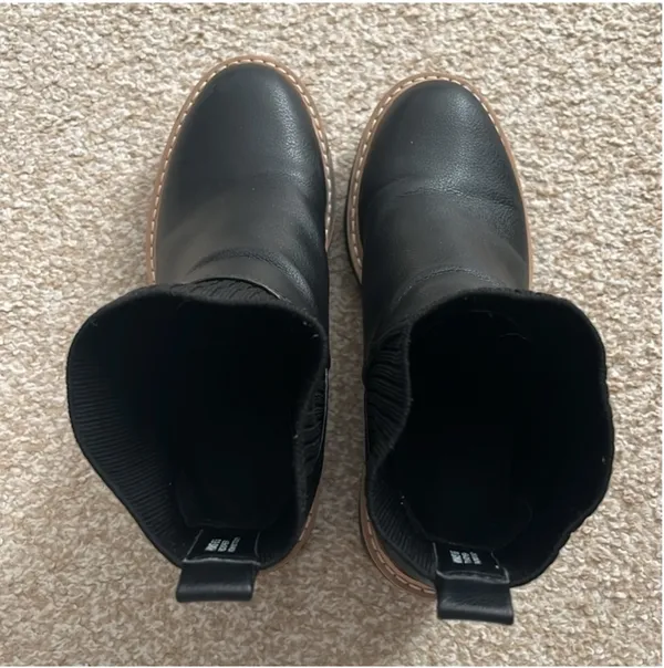DV by Dolce Vita Black Ankle Boots - Trooper Boots - Image 4
