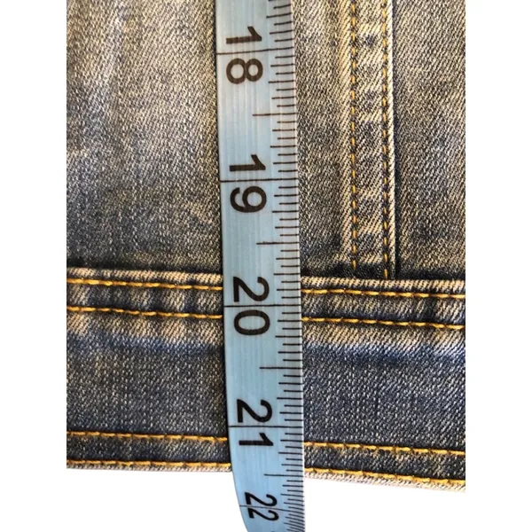 Harley Davidson Vintage Stud Denim Vest Size M Blue Camo NWT - Image 8
