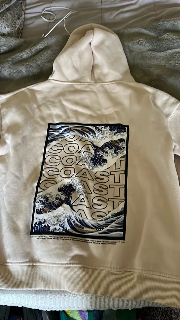 Sweatshirt Tan Size M - Image 4