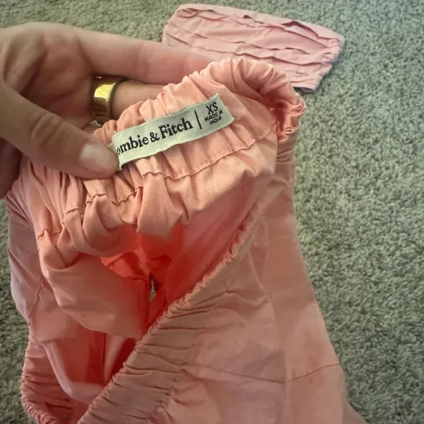 Abercrombie & Fitch Poplin Mini Skirt and Tube Top Set - Image 5