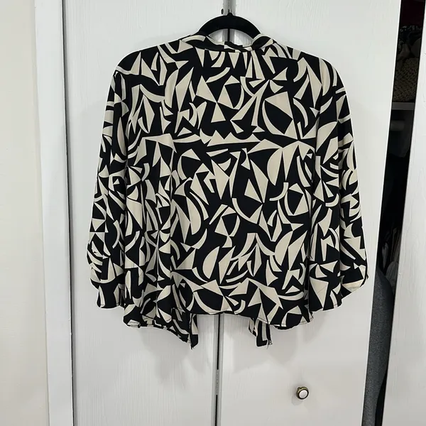 Geometric cropped cardigan Size L - Image 4