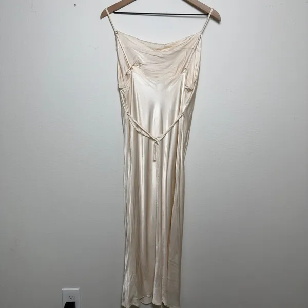 Shona Joy Women‎ Slip Dress 10 Champagne Cowl Neck Formal Wedding Party Event - Image 8