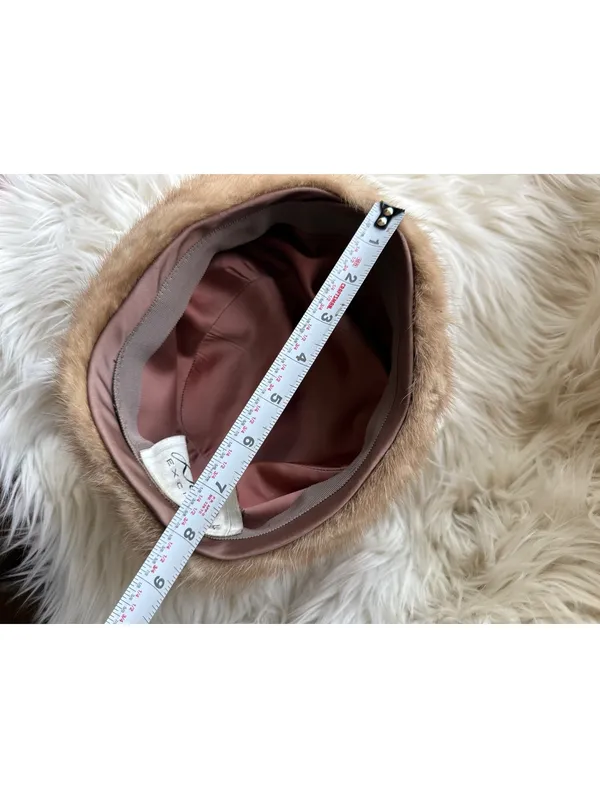 Vintage Deborah Exclusive Fur Hat Brown - Image 7