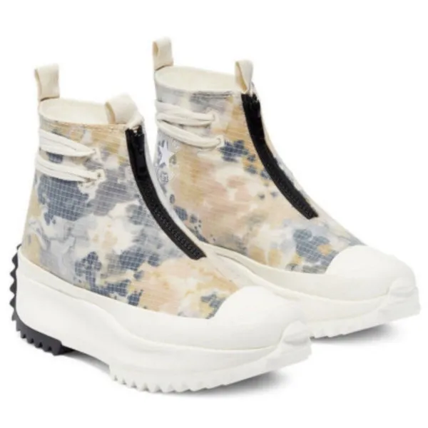 Converse Run Star High Top Washed Florals Unisex 6.5 W 5 M Shoes Sneakers Taylor - Image 2