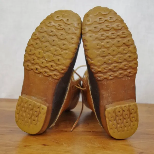 Vintage Ladies' LL Bean 7 Eyelet Maine Hunting Boots SIze 7 - Image 4