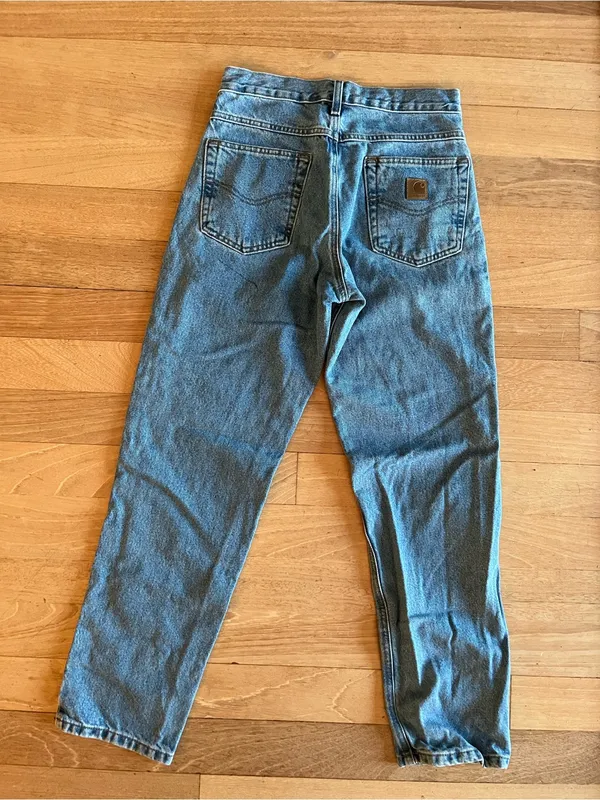 Vintage Carhartt Relaxed Fit Tapered Leg Jean - Image 3