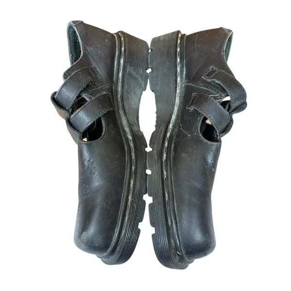 Vintage Dr. Martens Women's‎ Mary Janes Double Buckle Leather Shoes Rare Style 5 - Image 5
