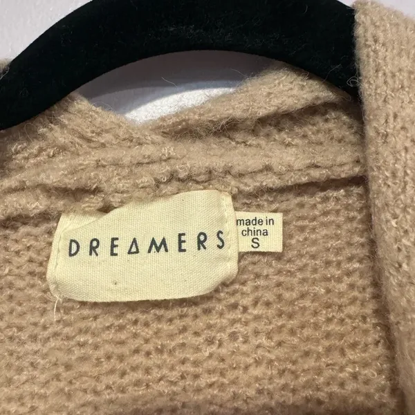Brown oversized dreamers cardigan‎ - Image 2
