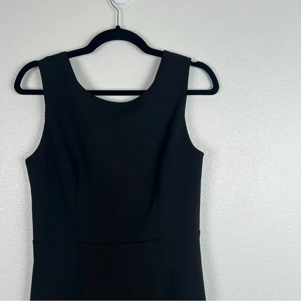 Betsey Johnson scuba Sheath Crepe‎ Dress Cross Back Sz 8 - Image 5