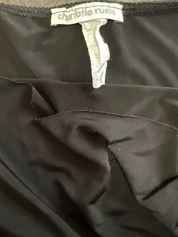 Charlotte Russe Black Halter Camisole Top - Image 3