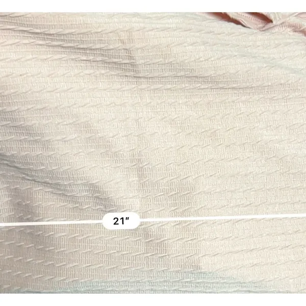 Dusty Pink‎ Boatneck Long Sleeve Ribbed Knit Top Lightweight Sweater - Image 5