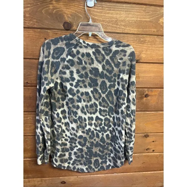 Gaze Animal print Knit top Sz S NWT - Image 2