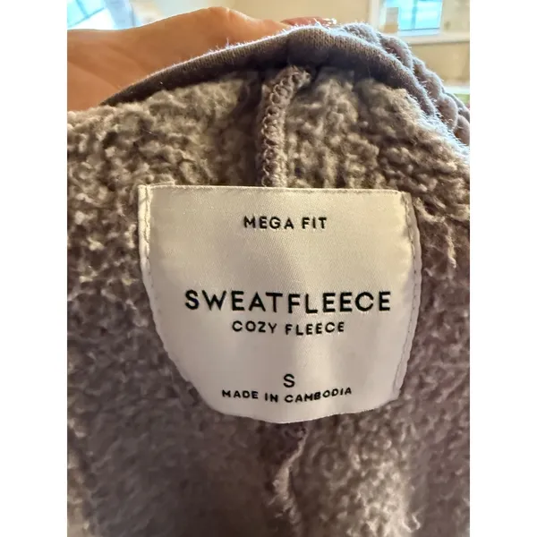 Aritzia Tna Mega Sweatpants Cozy Fleece Mauve Purple‎ Joggers Small - Image 4