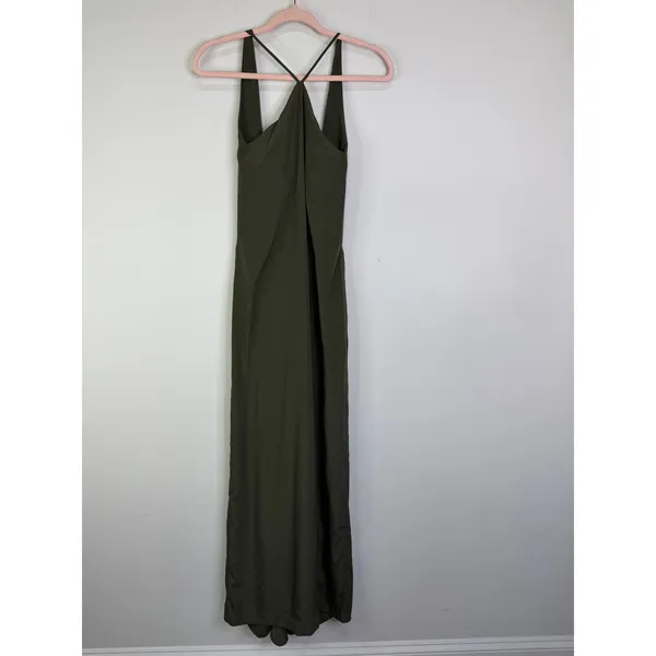 Assali Paola Grand Dress in Army Green Size XS - Image 3