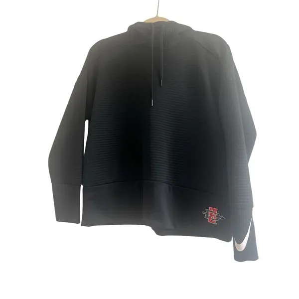 ✨Nike Women's Dri-Fit Veneer Quilted Pullover Training Sz Medium Hoodie✨ - Image 2