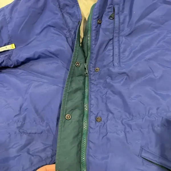 VTG LL Bean Penobscot Parka Jacket Women's S Full Zip Coat‎ Hood USA Made - Image 5