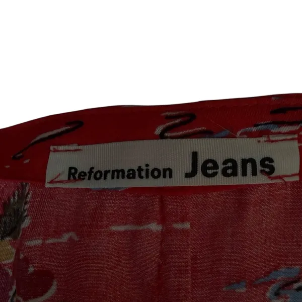 Reformation Jeans‎ Denise Fiji Midi Dress Sz L - Image 6