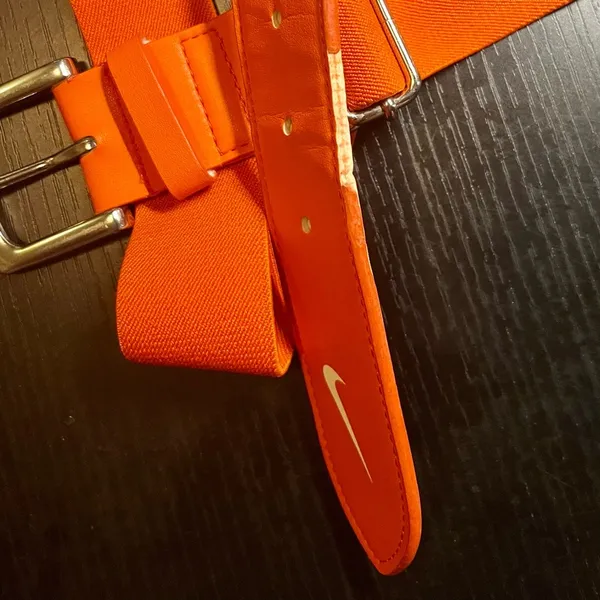 VINTAGE Nike Orange Golf Belt - Image 4