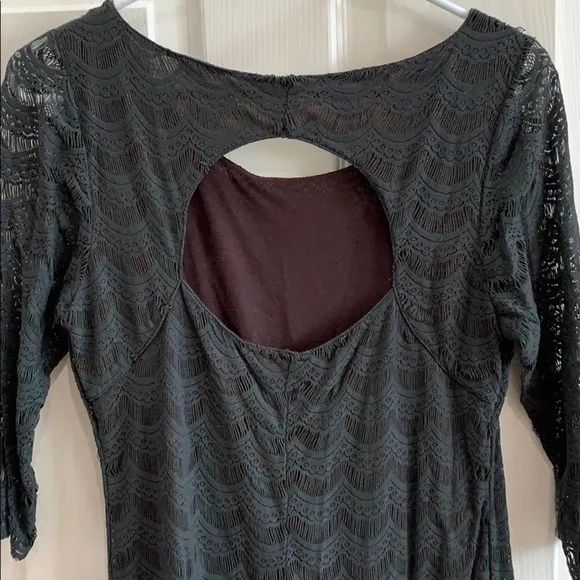 Free people LG black‎ bodycon dress - Image 5