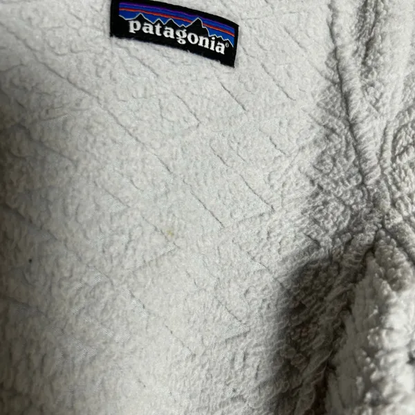 Patagonia Diamond Pattern Capra High‎ Zip Neck Full Zip Jacket Size Small - Image 9