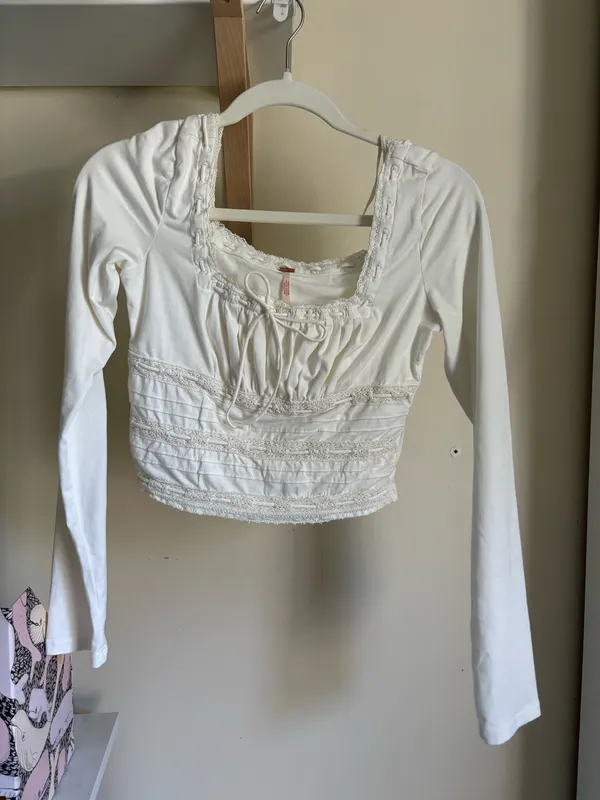 Free People Scarlett Smocked Top - Image 2