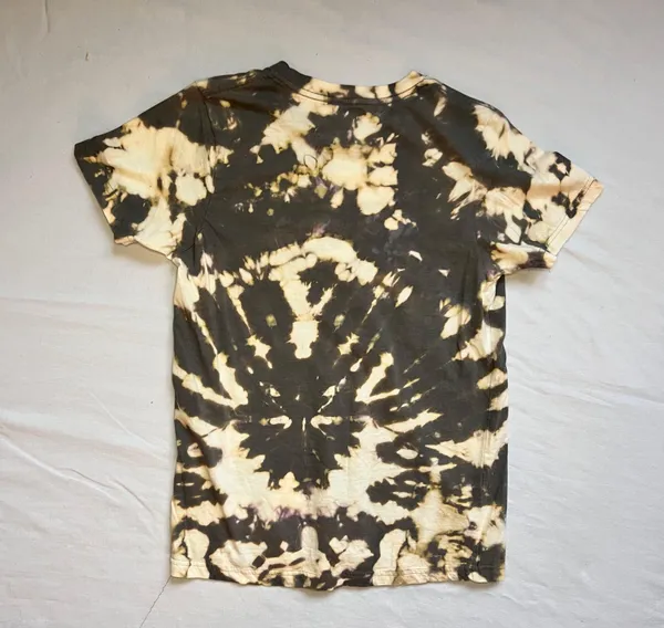 Grey Tie Dye Tee Gray Size M - Image 4
