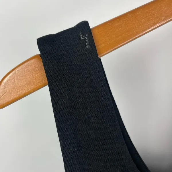 Oak + Fort Black Single Shoulder Crop Bra‎ Top - Image 3