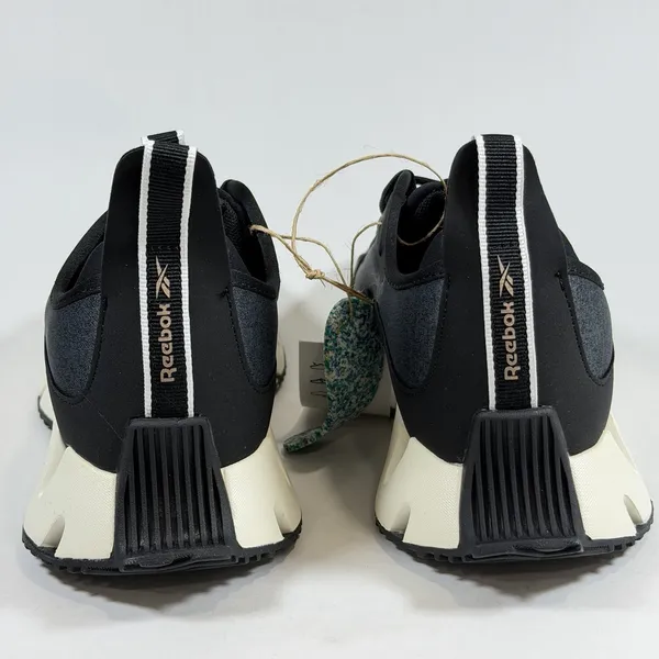 Reebok Size-9‎ Womens Zig Dynamica CLW Black Chalk Sneakers Shoes - Image 7